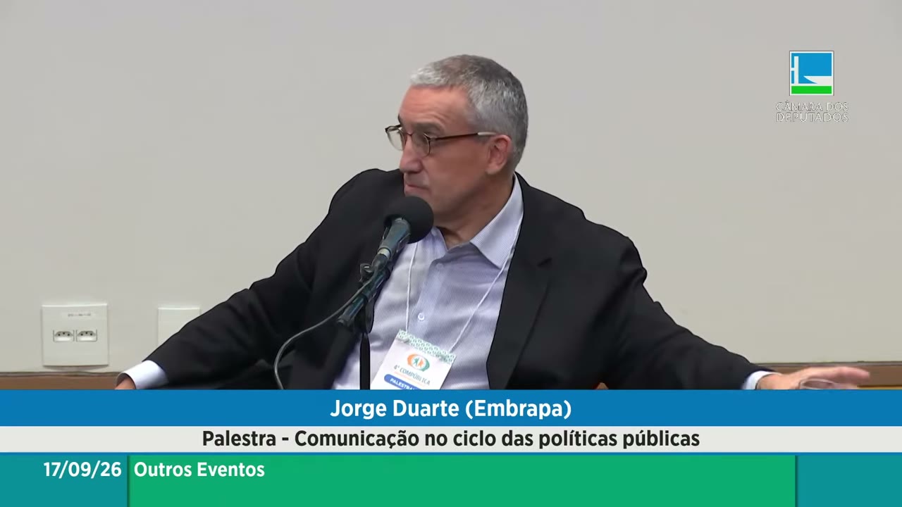 Vídeo do evento em 1:15:08