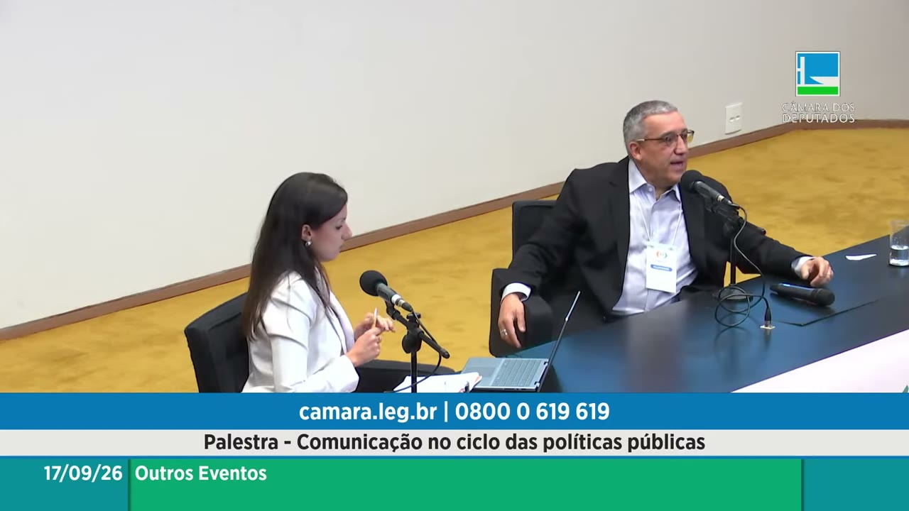 Vídeo do evento em 1:15:37