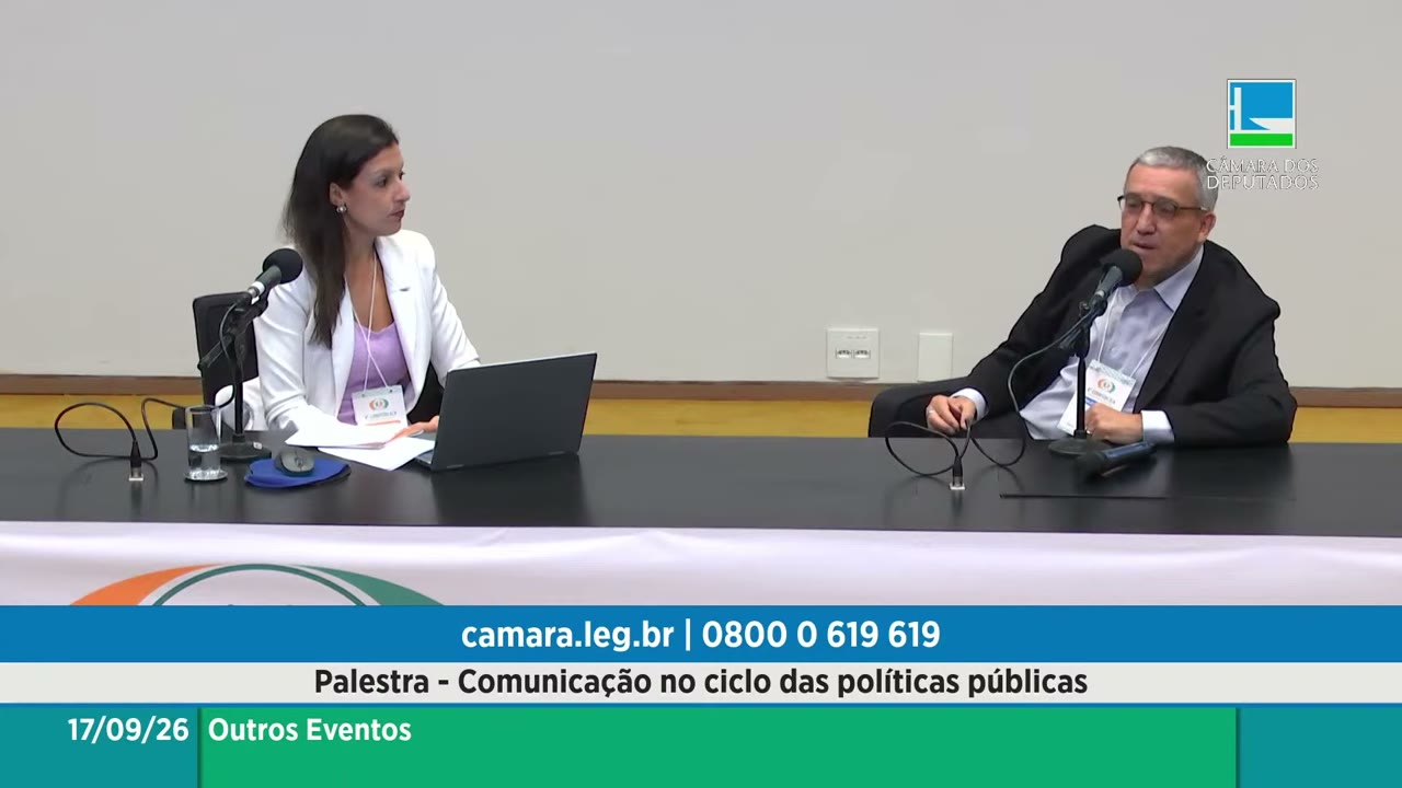 Vídeo do evento em 1:30:20