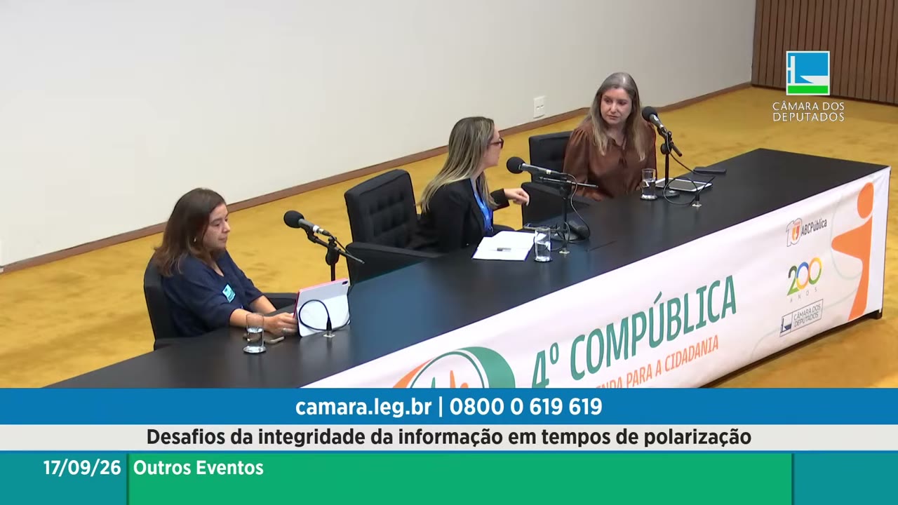 Vídeo do evento em 26:25