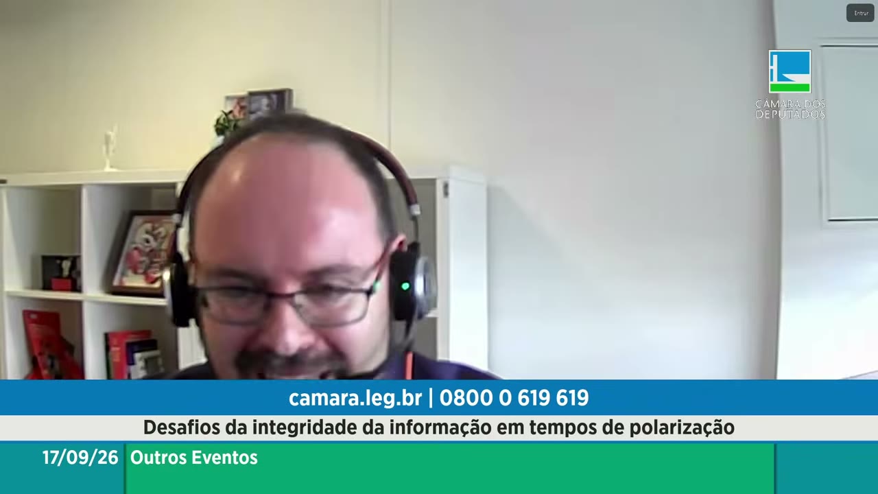 Vídeo do evento em 38:42