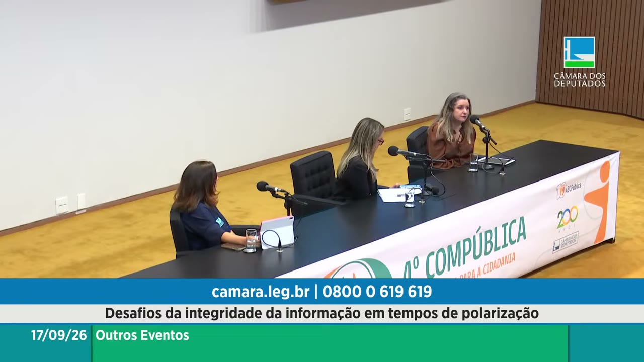 Vídeo do evento em 59:21