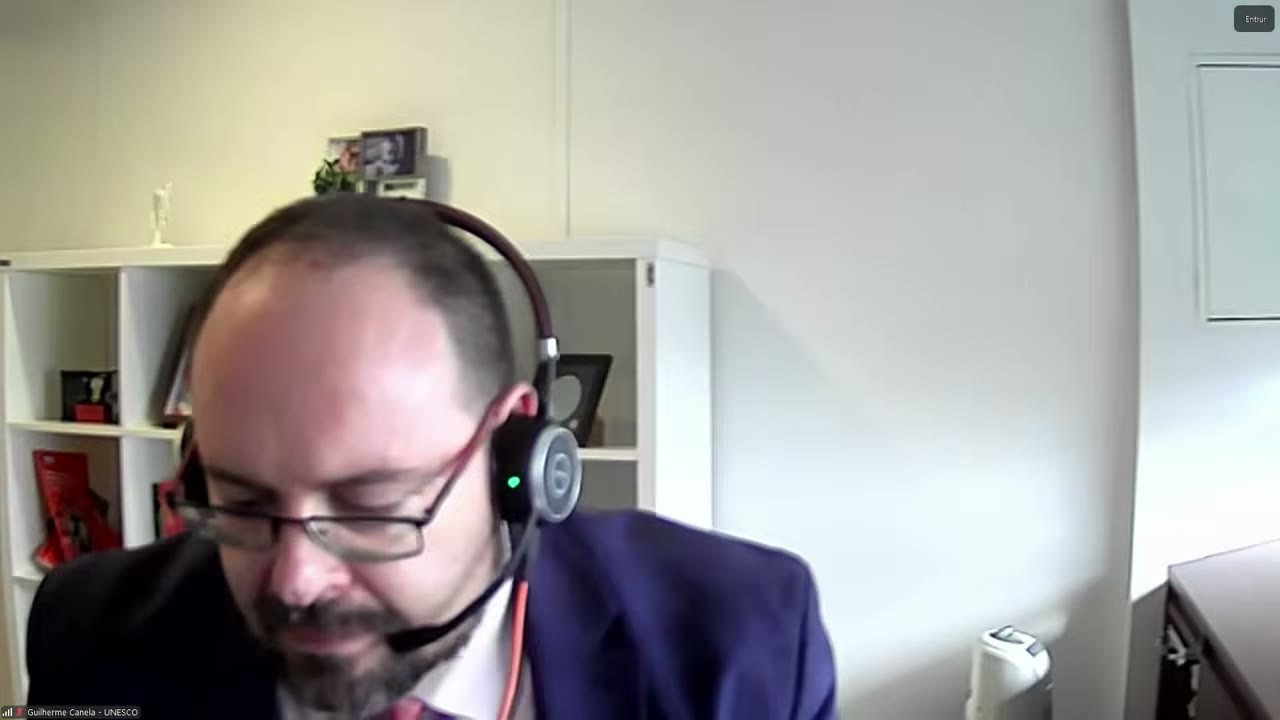 Vídeo do evento em 1:10:30