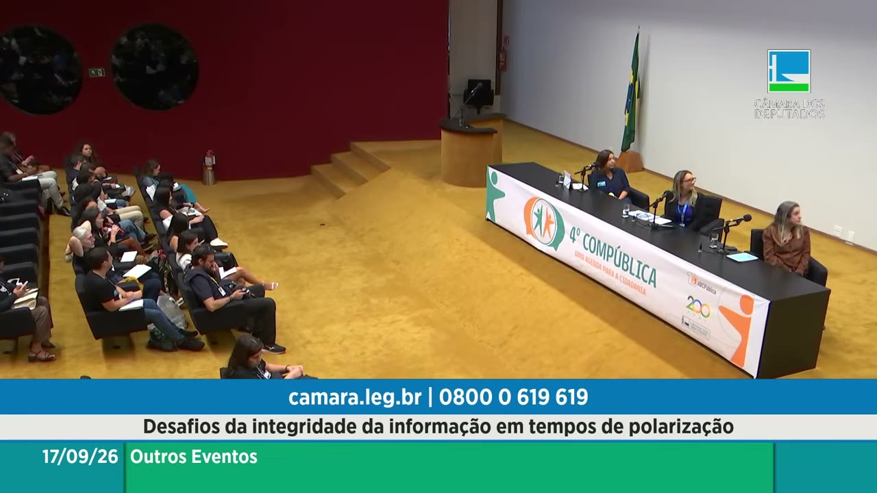 Vídeo do evento em 1:15:48