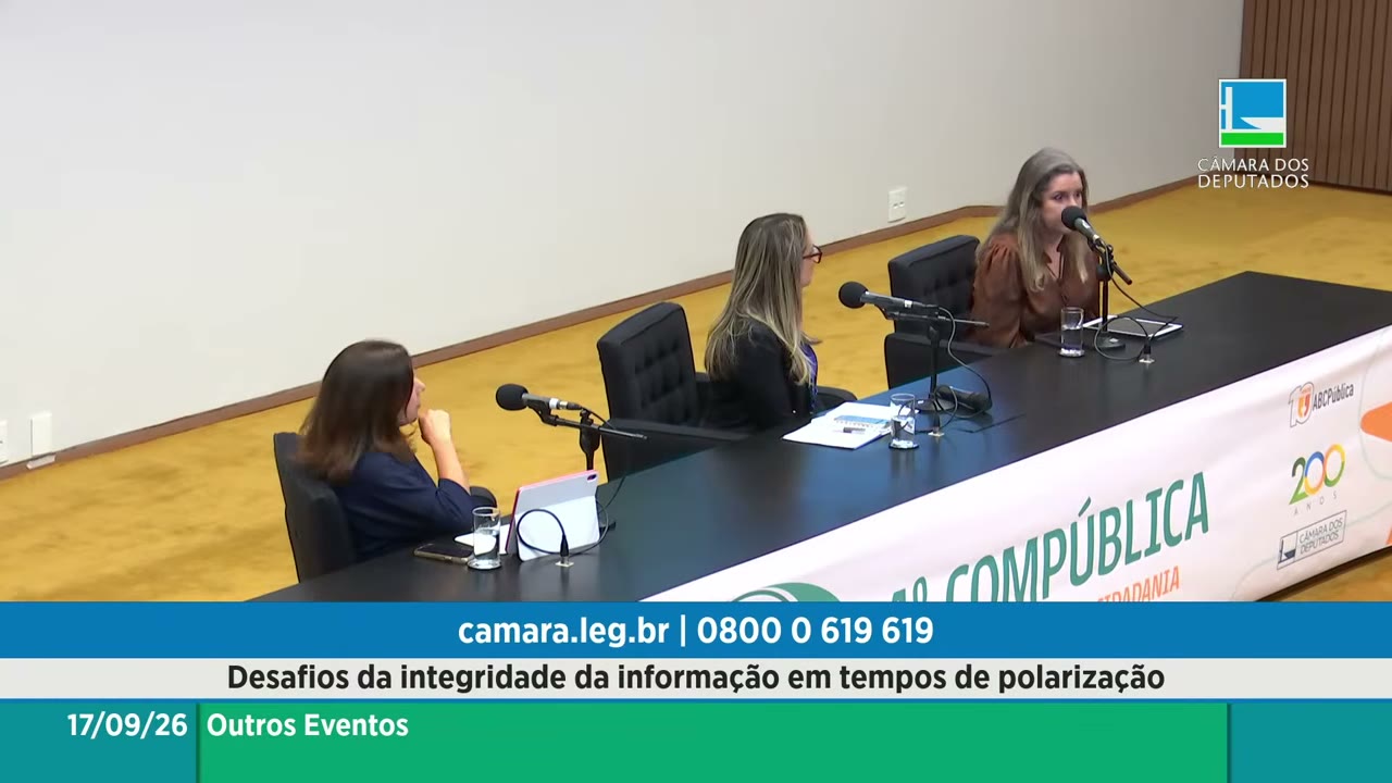 Vídeo do evento em 1:19:12