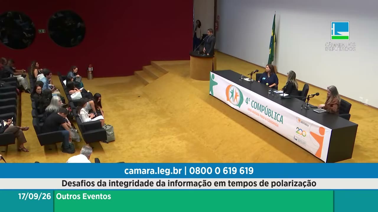 Vídeo do evento em 1:23:35
