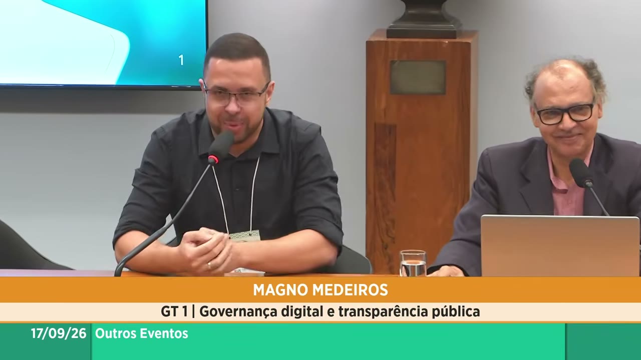 Vídeo do evento em 8:43