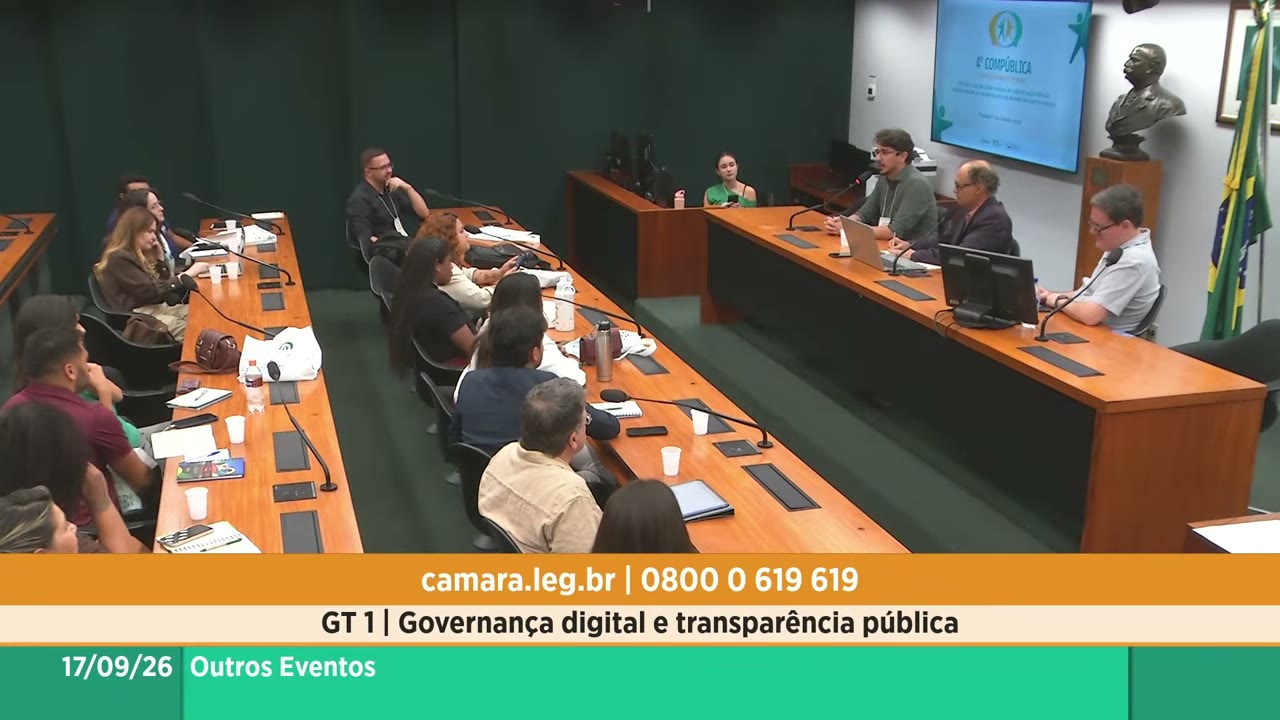 Vídeo do evento em 26:22