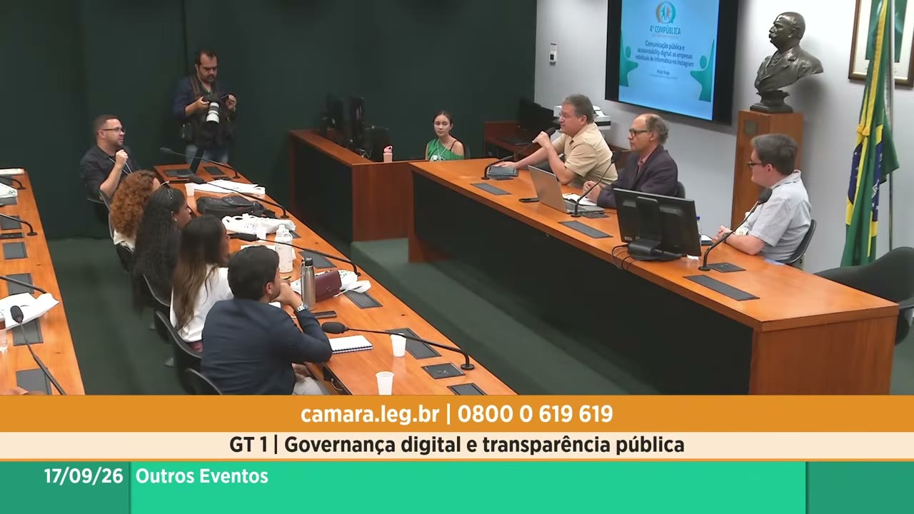 Vídeo do evento em 49:20