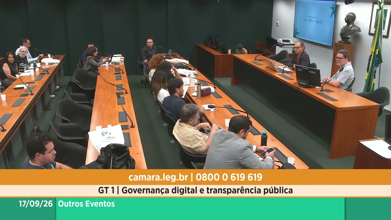 Vídeo do evento em 1:28:58