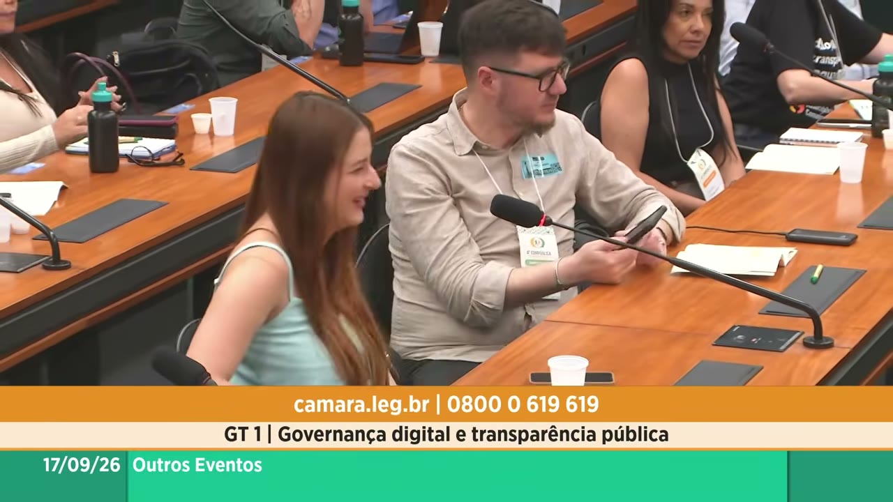 Vídeo do evento em 1:32:23