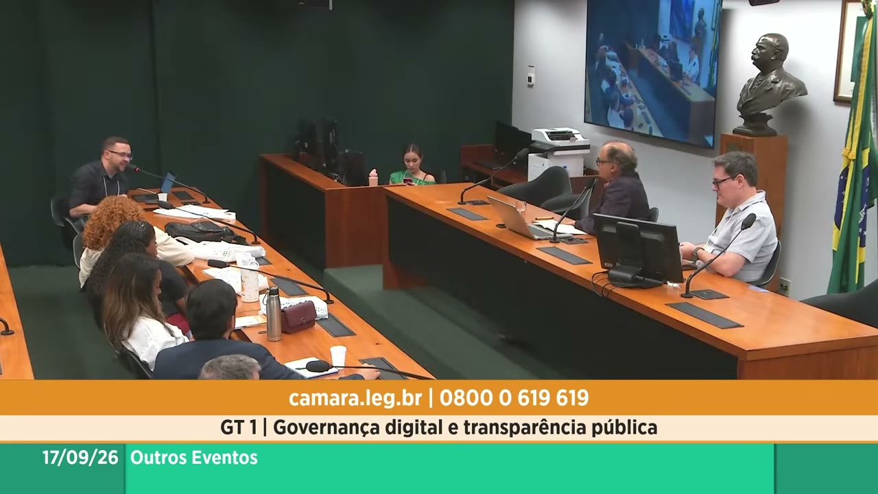 Vídeo do evento em 1:41:09