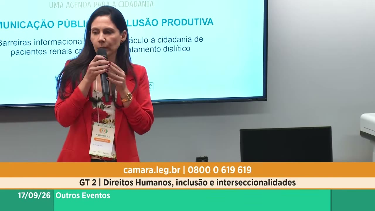 Vídeo do evento em 41:13