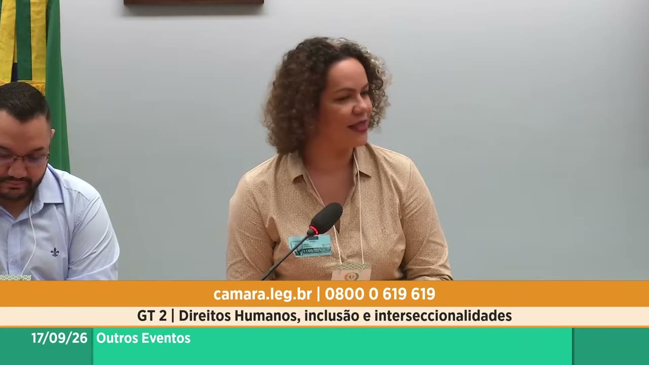 Vídeo do evento em 1:00:40