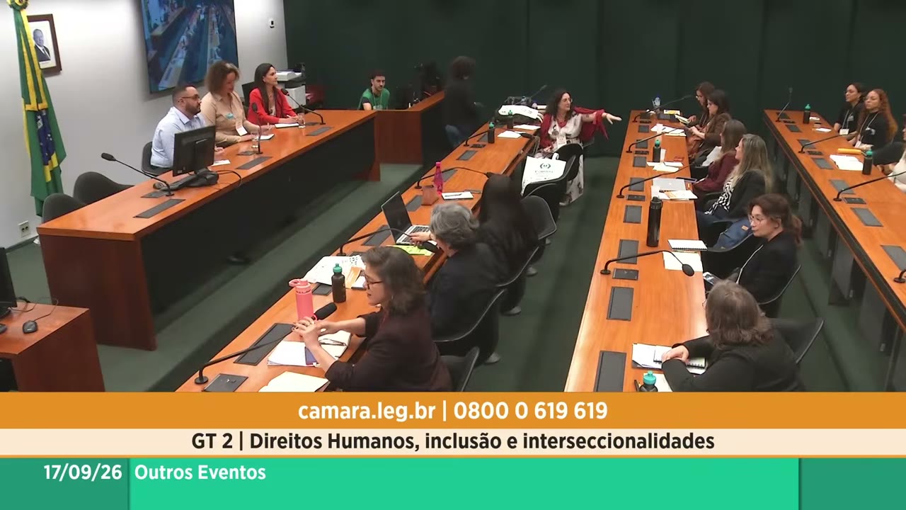 Vídeo do evento em 1:15:20