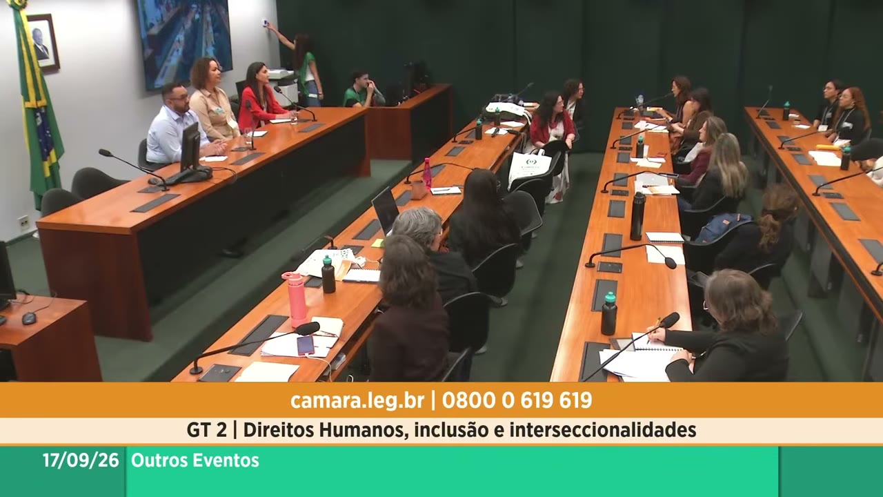 Vídeo do evento em 1:17:37