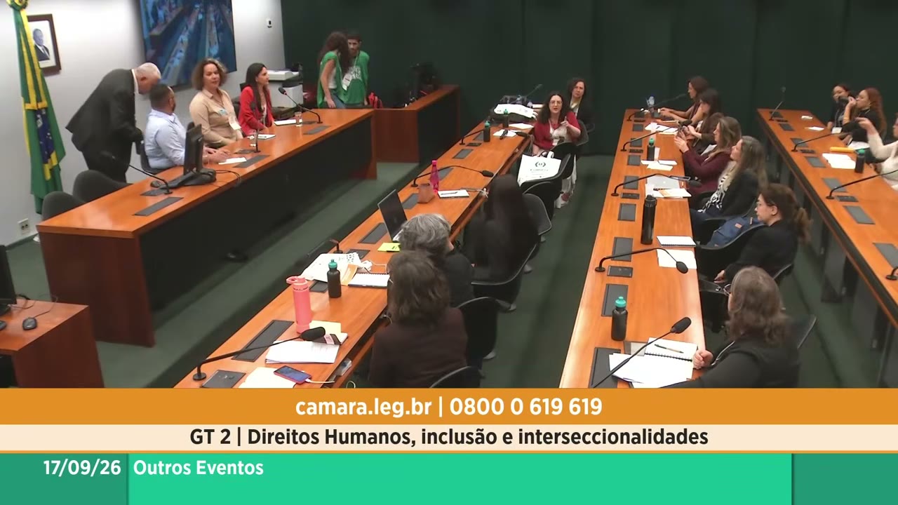 Vídeo do evento em 1:19:23