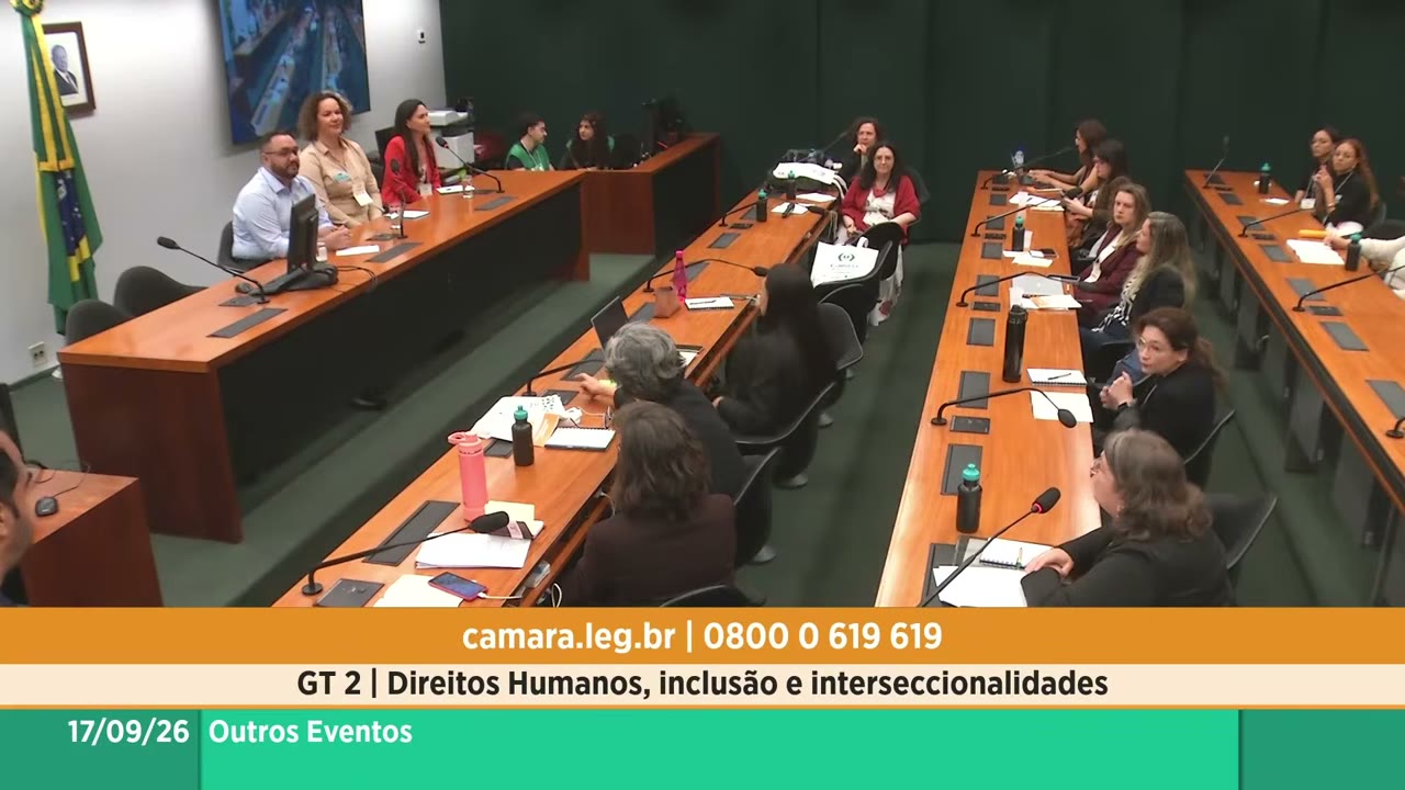 Vídeo do evento em 1:21:41