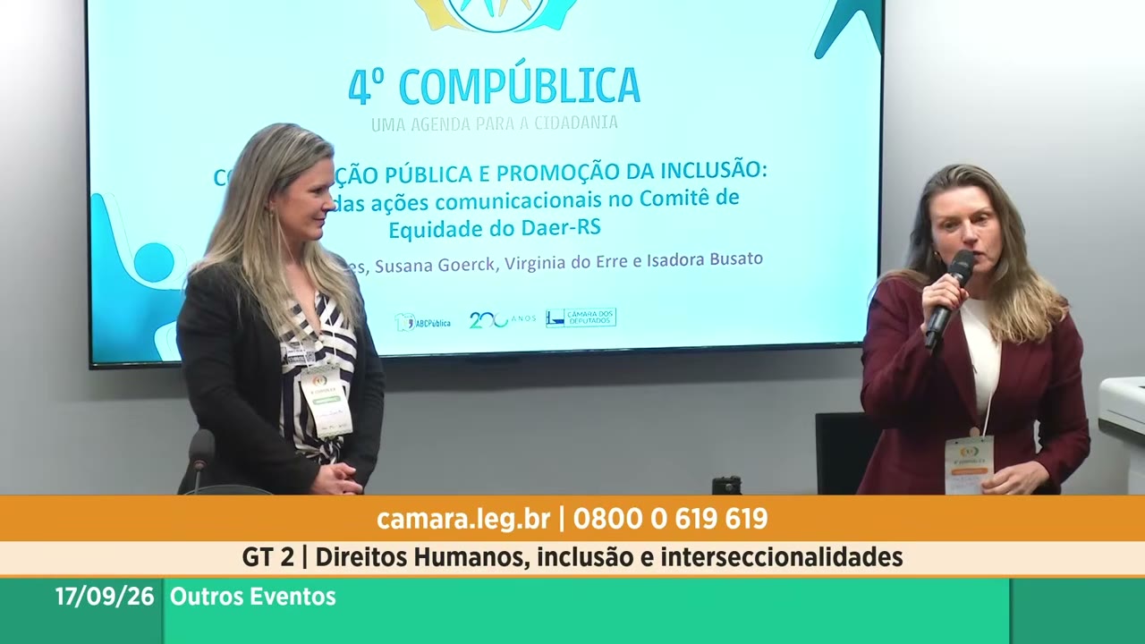 Vídeo do evento em 2:08:56