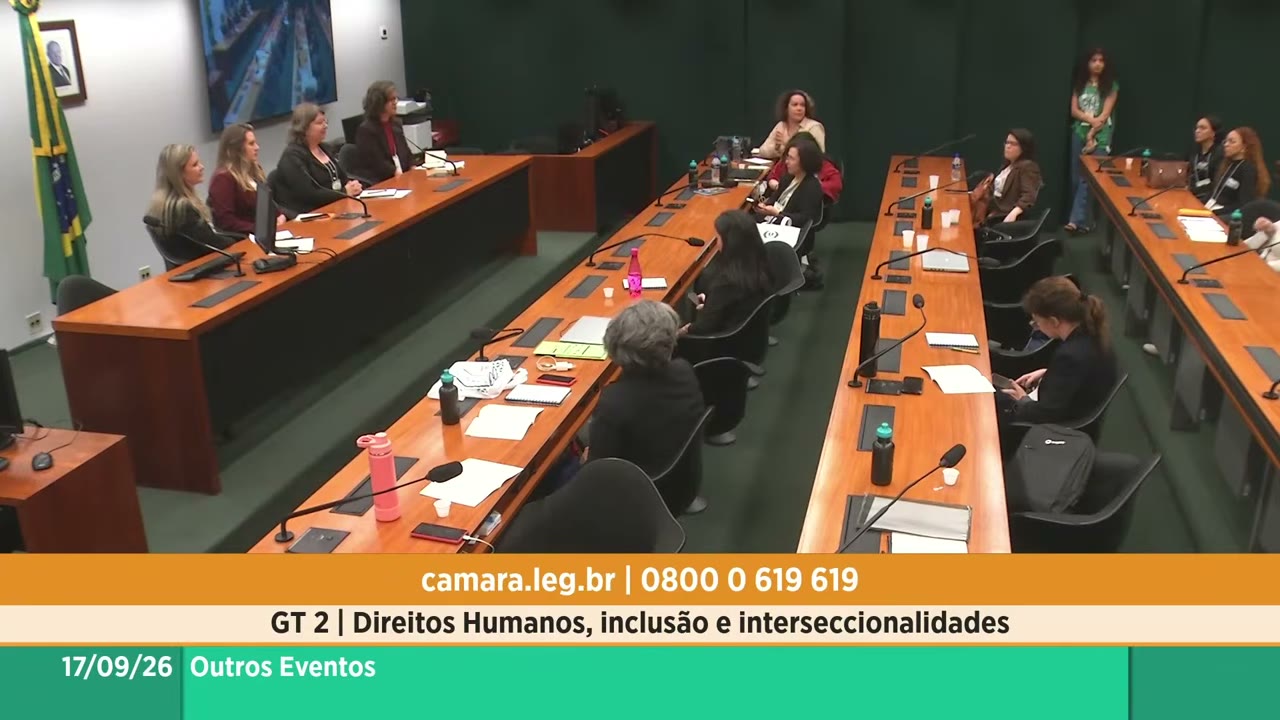 Vídeo do evento em 2:56:18