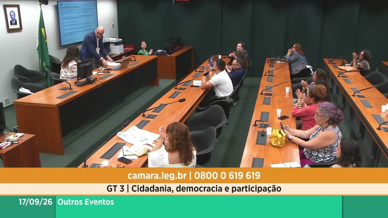 Vídeo do evento em 54:32