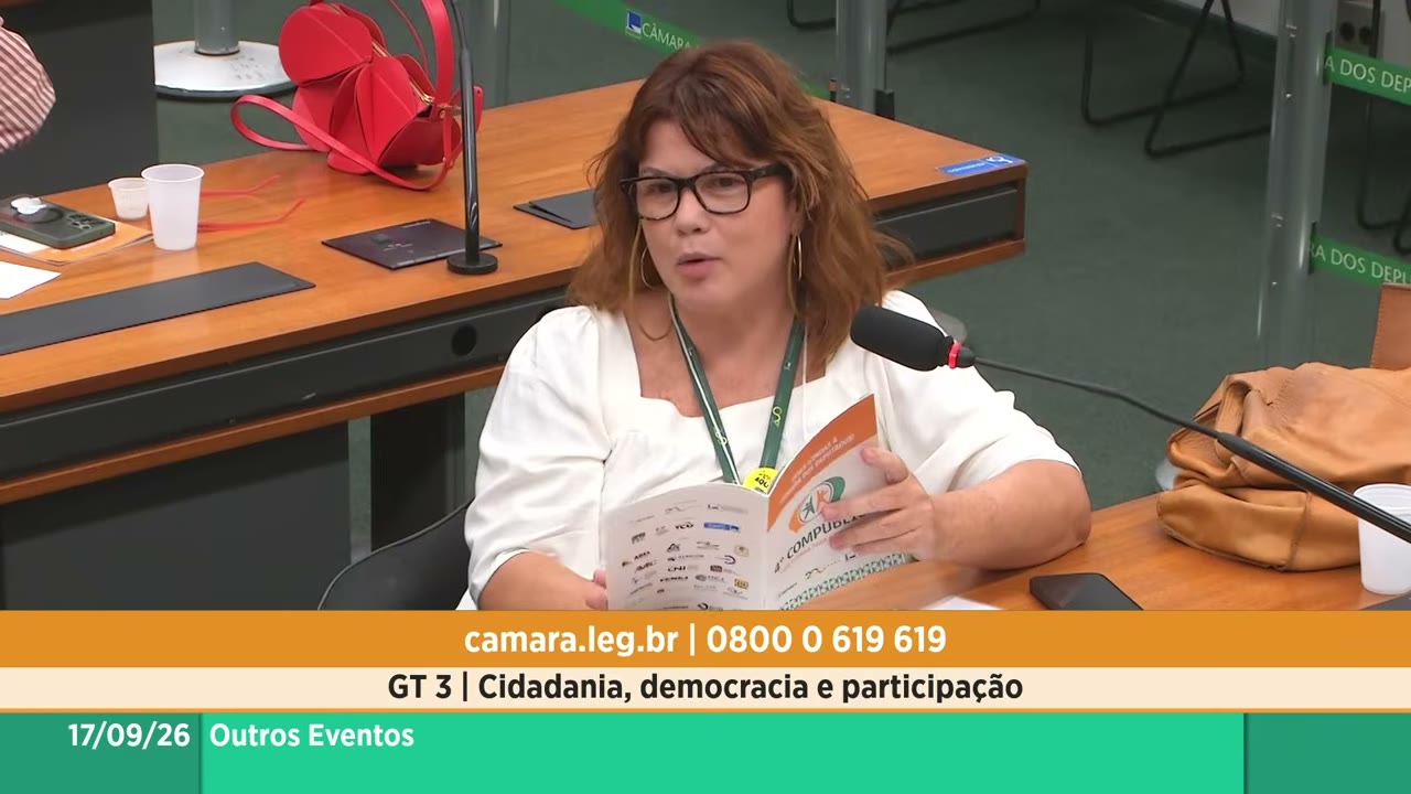 Vídeo do evento em 55:45