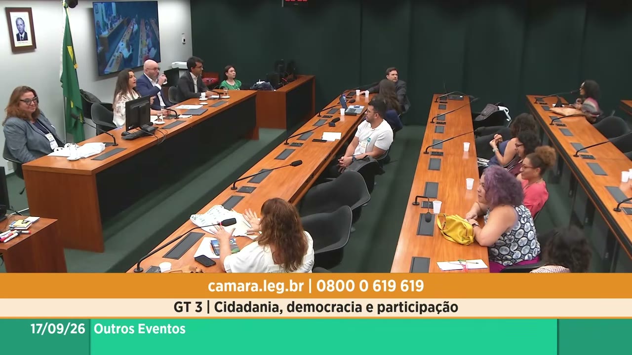 Vídeo do evento em 1:00:18