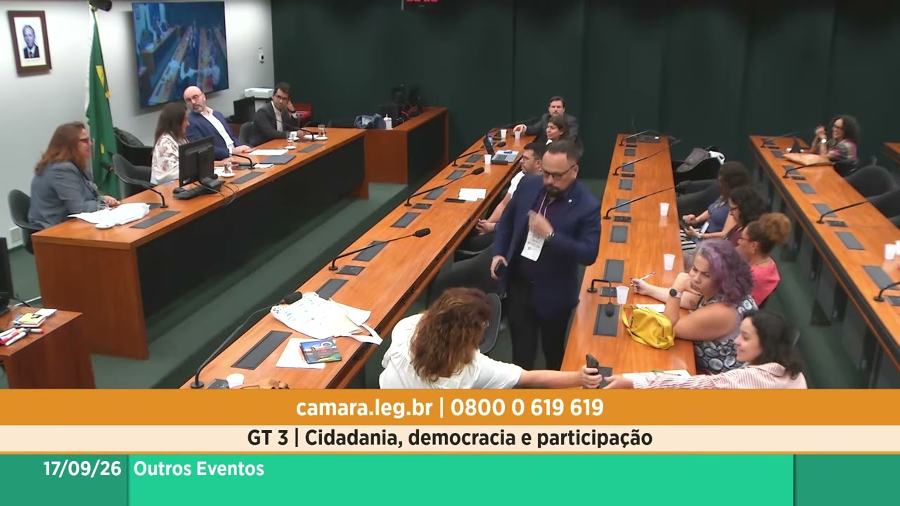 Vídeo do evento em 1:03:47