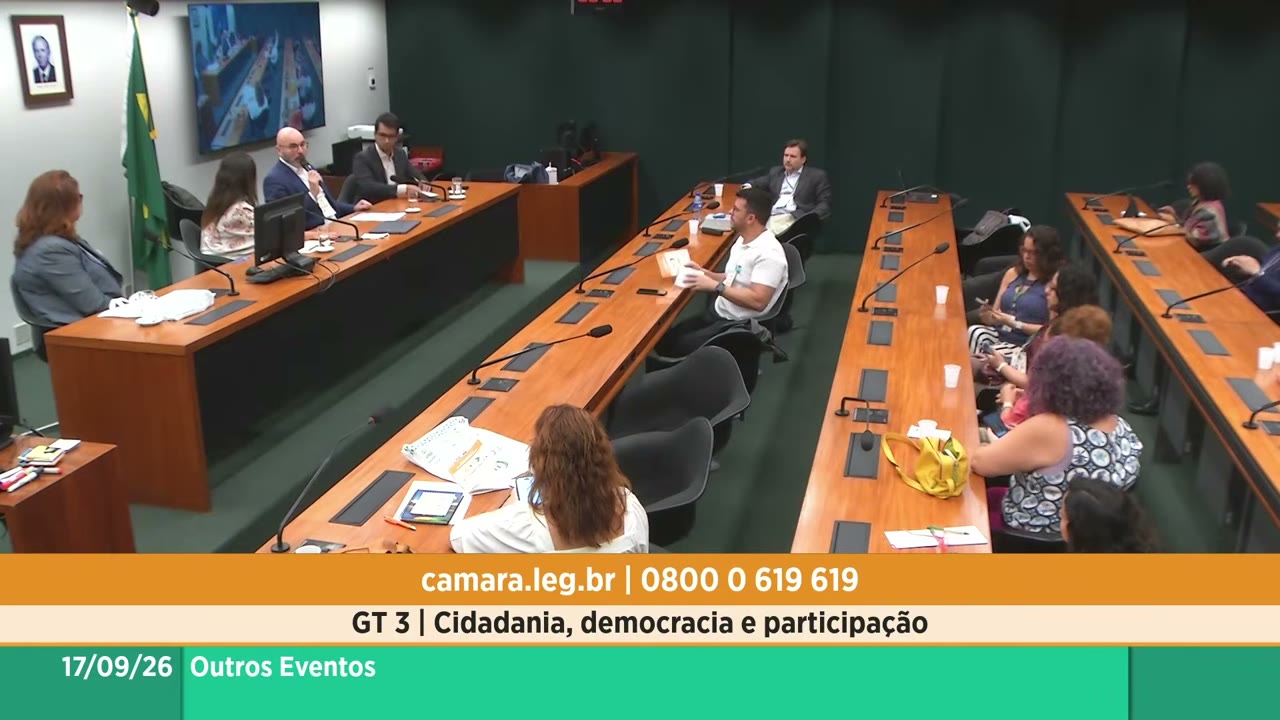 Vídeo do evento em 1:12:01