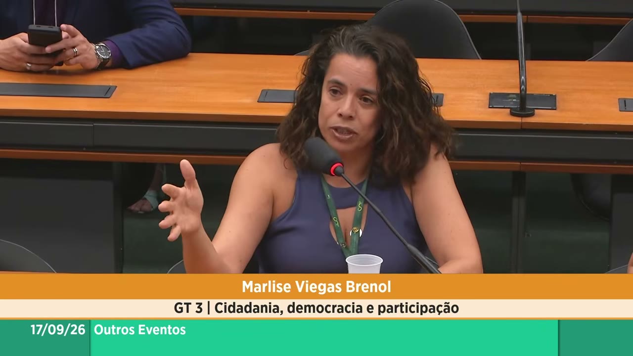 Vídeo do evento em 1:17:55