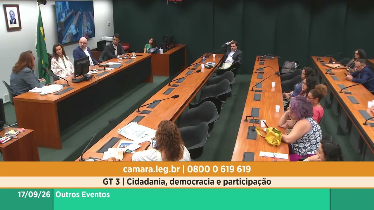 Vídeo do evento em 1:24:49