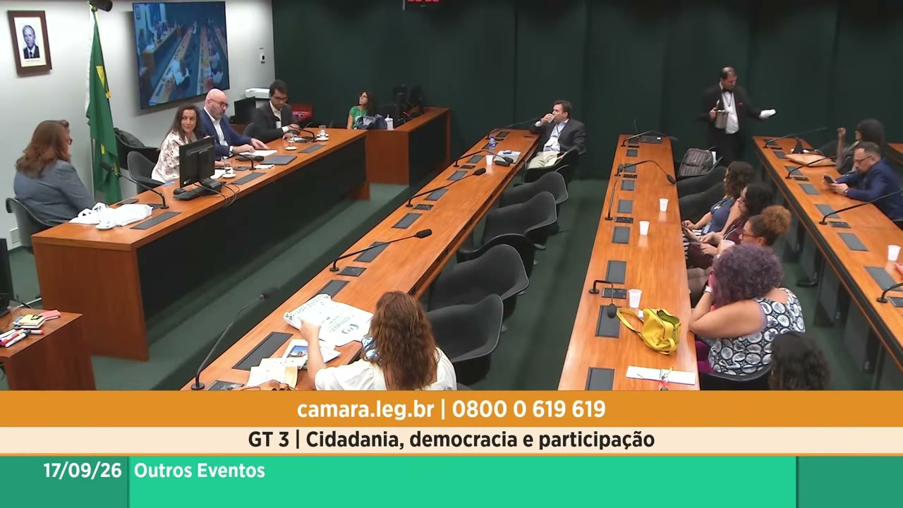 Vídeo do evento em 1:26:22