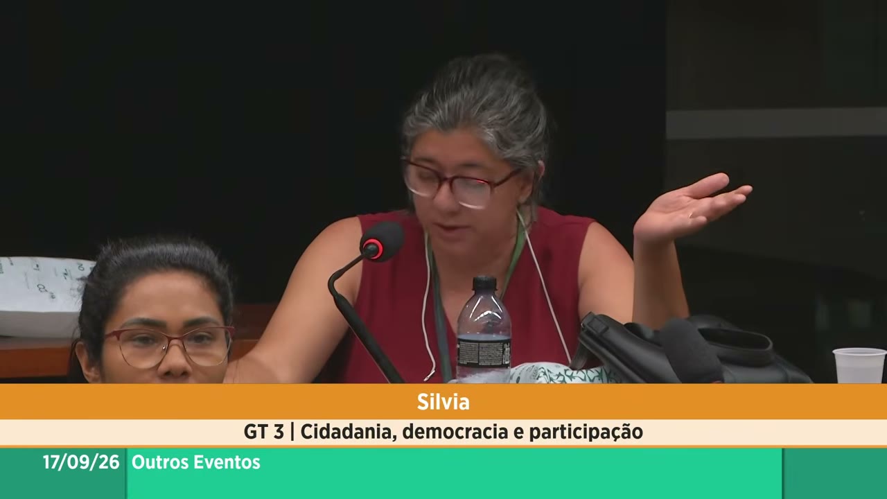 Vídeo do evento em 2:37:09