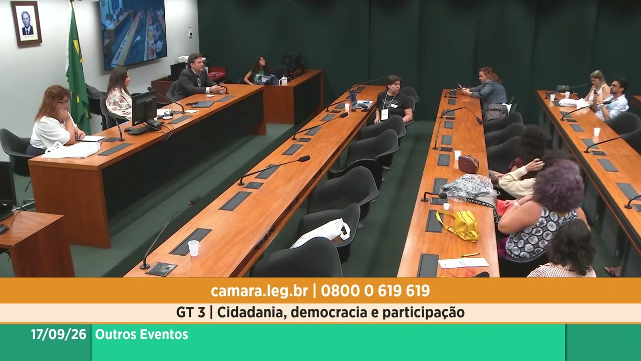 Vídeo do evento em 2:39:06