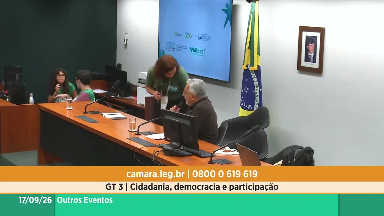 Vídeo do evento em 22:57