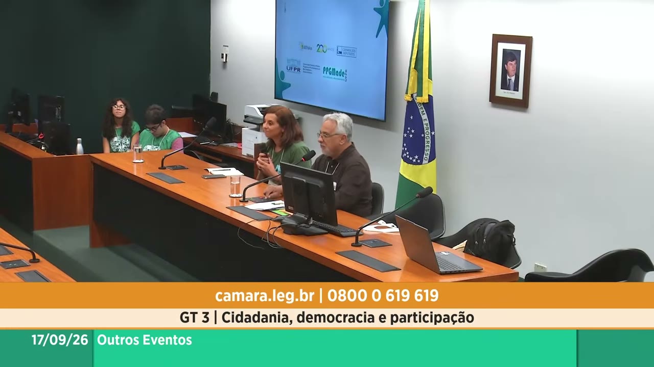 Vídeo do evento em 27:17