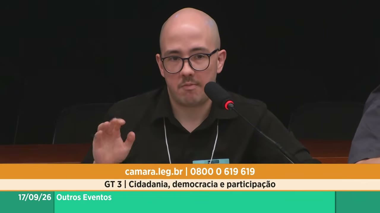 Vídeo do evento em 50:14