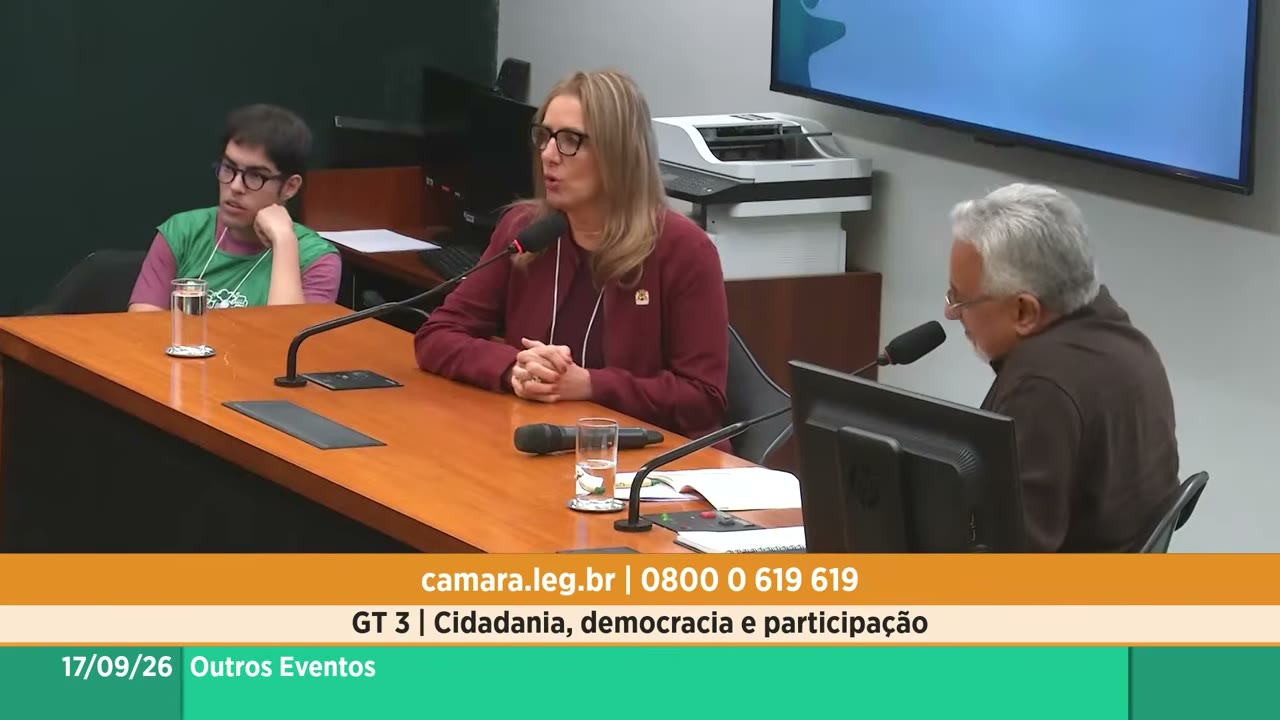 Vídeo do evento em 1:08:14