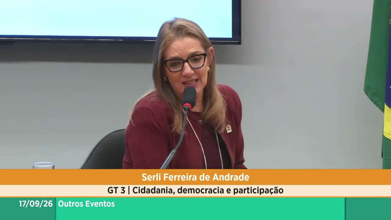 Vídeo do evento em 1:12:23