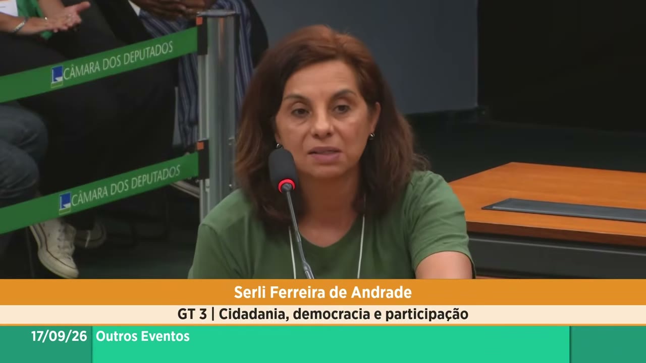Vídeo do evento em 1:14:05