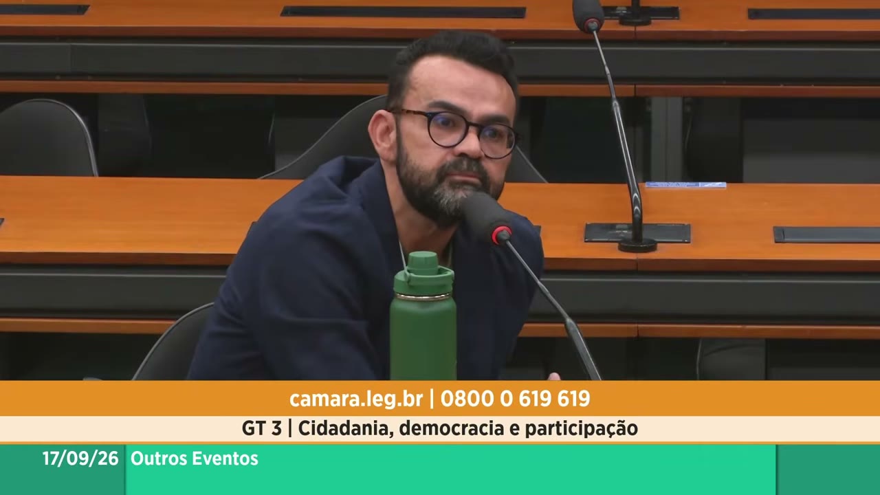 Vídeo do evento em 1:15:39