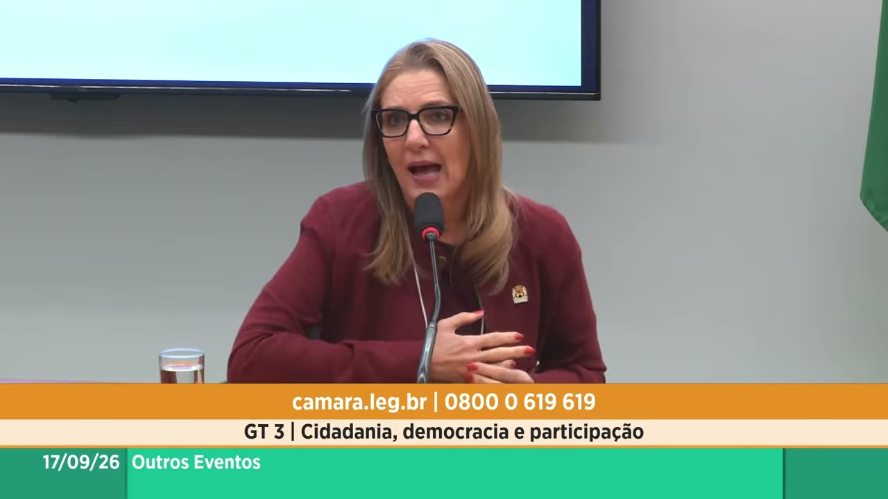 Vídeo do evento em 1:17:56