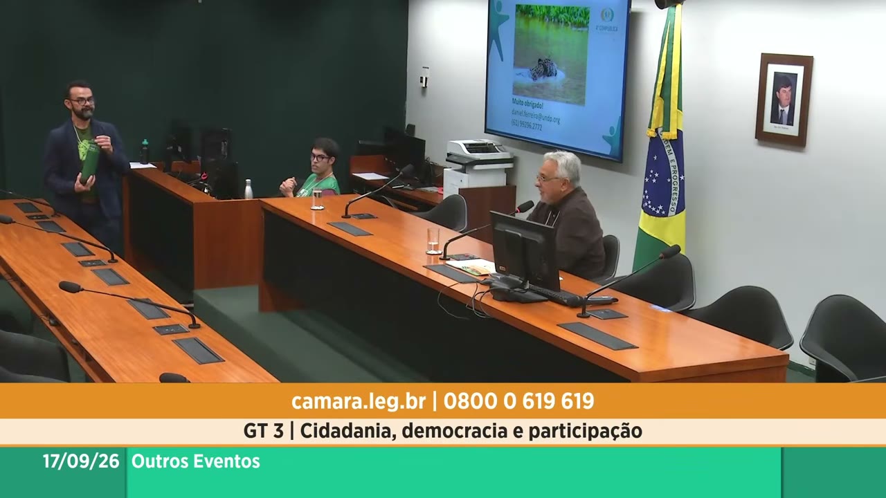 Vídeo do evento em 1:37:36