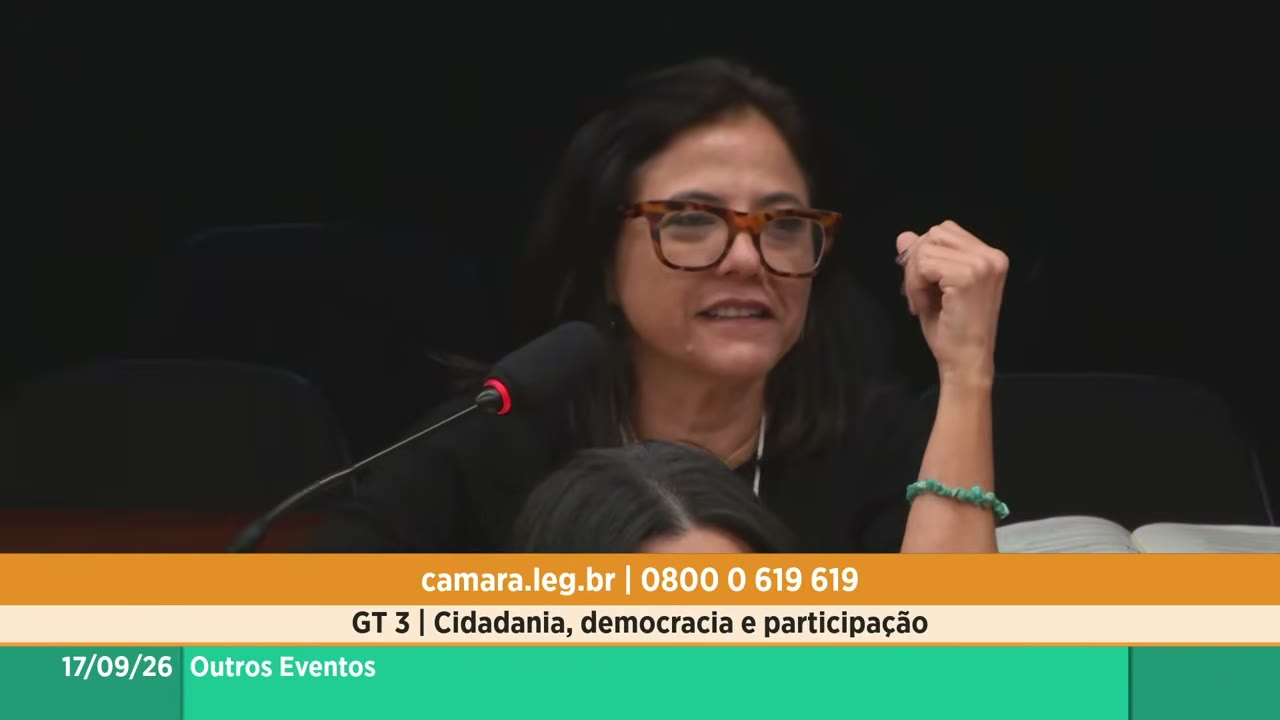 Vídeo do evento em 1:42:21