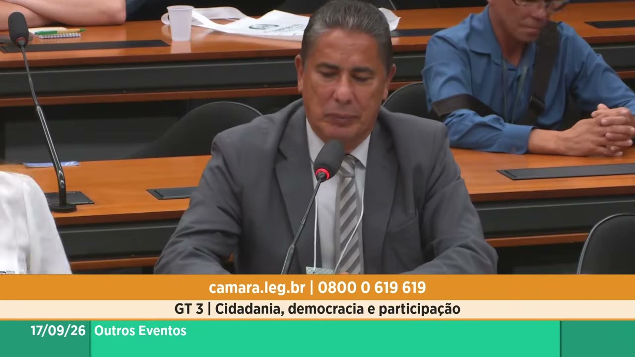 Vídeo do evento em 1:51:28