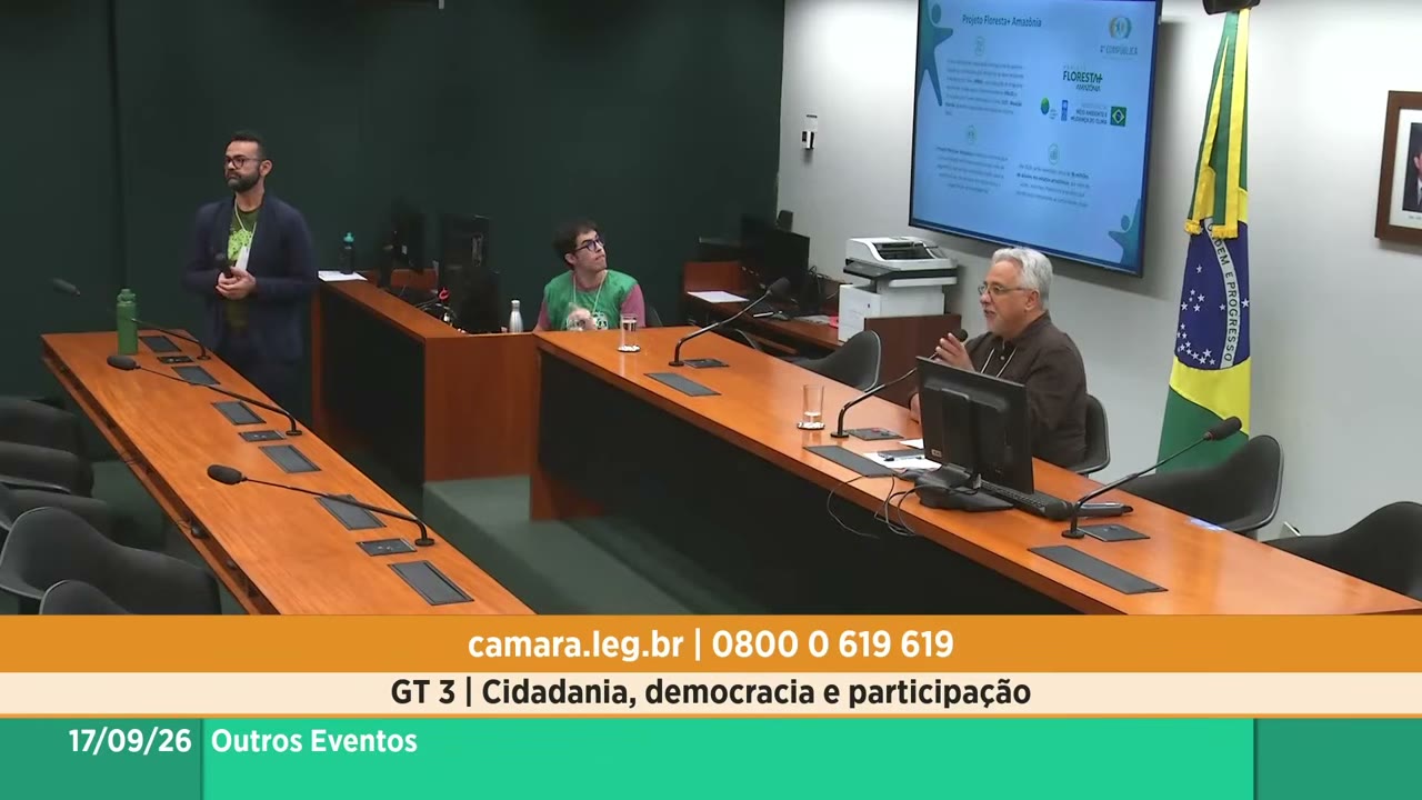 Vídeo do evento em 1:55:01