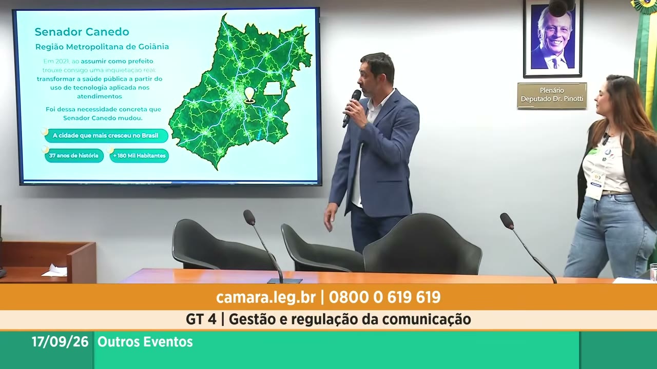 Vídeo do evento em 40:18