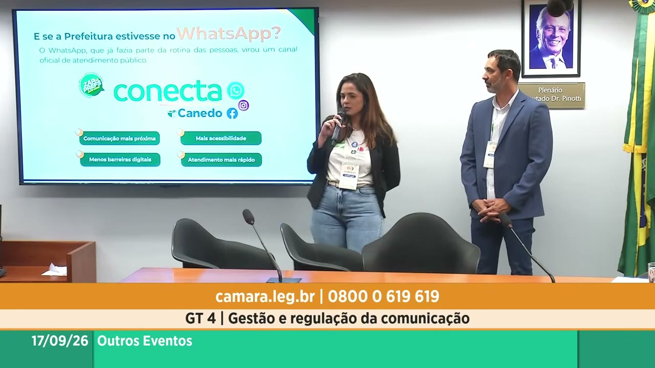 Vídeo do evento em 45:39