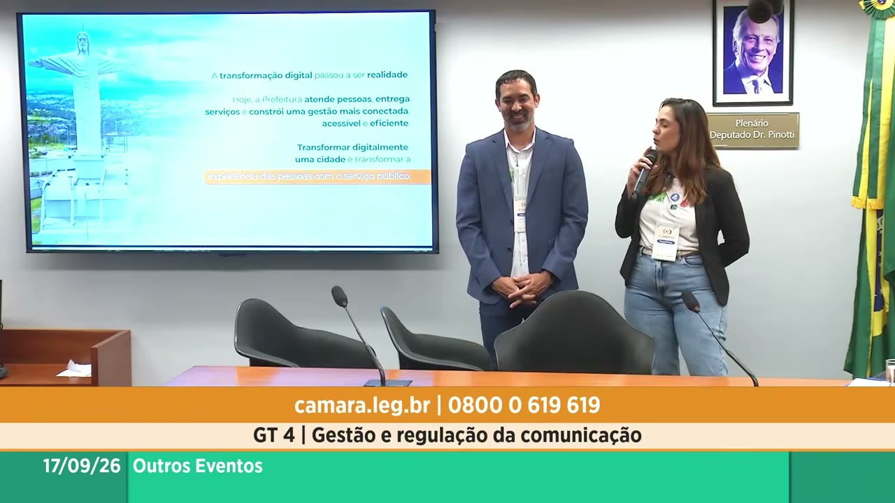 Vídeo do evento em 52:35
