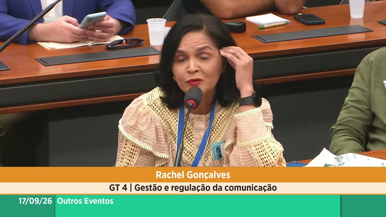 Vídeo do evento em 55:50